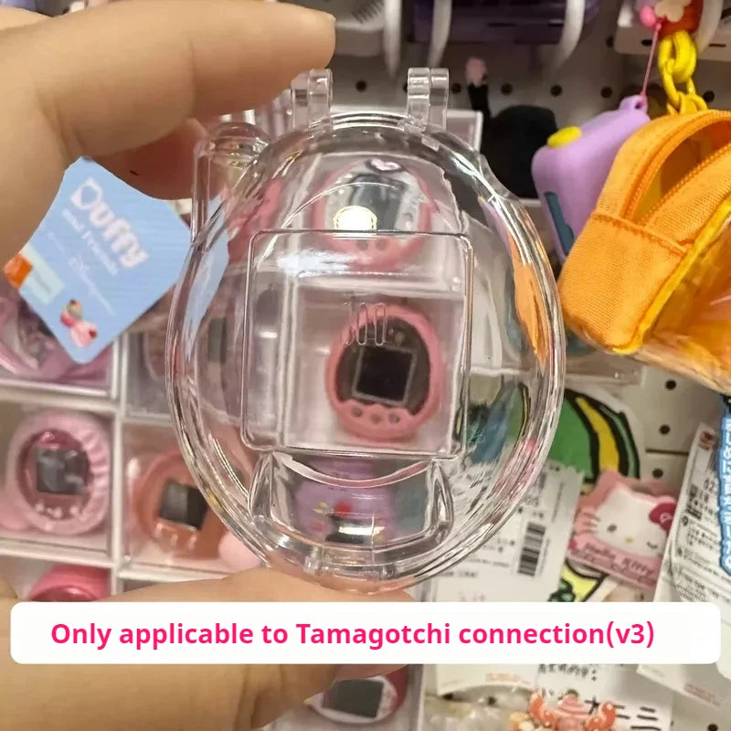 Protective Case Only For Tamagotchi Connection V3 Transparent Hard