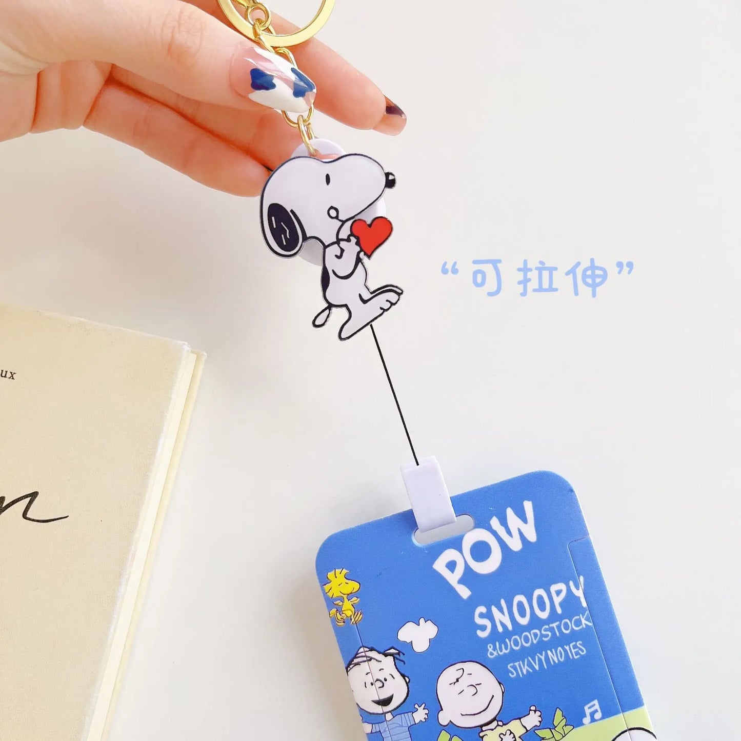 Snoopy Student Meal Card Bus Card Access Control Card Holder Subway