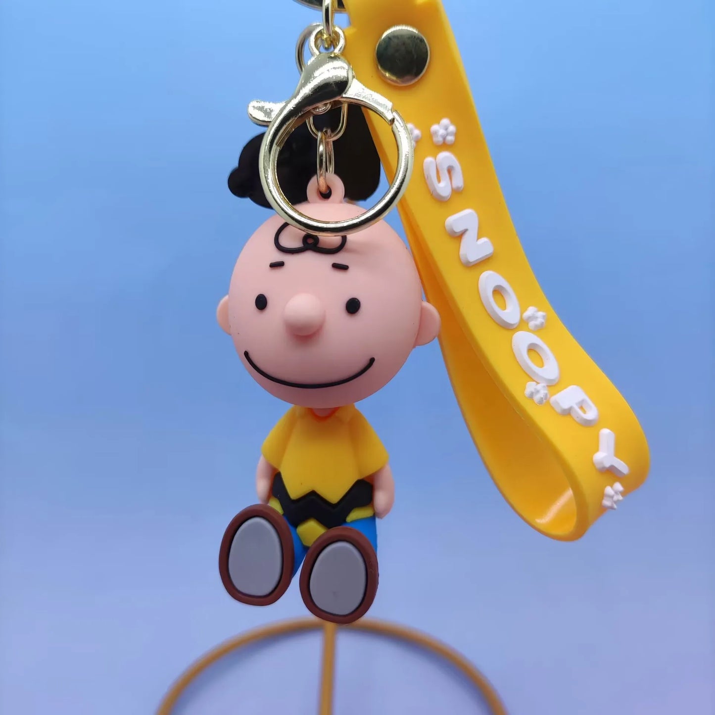 Snoopy Cute Doll Keychain On The Phone Pendent Silicone Car Couple