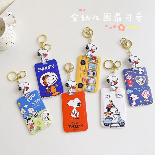 Snoopy Student Meal Card Bus Card Access Control Card Holder Subway
